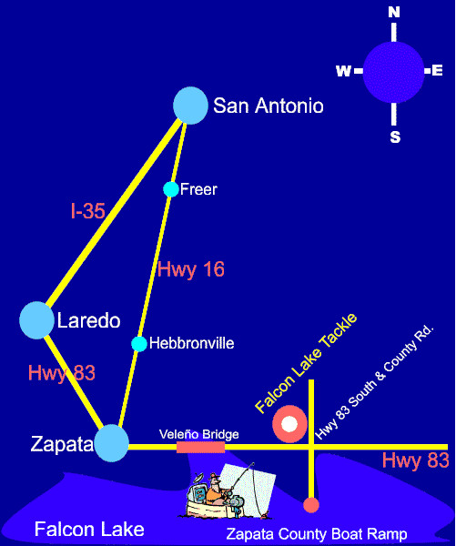 Zapata Area Map